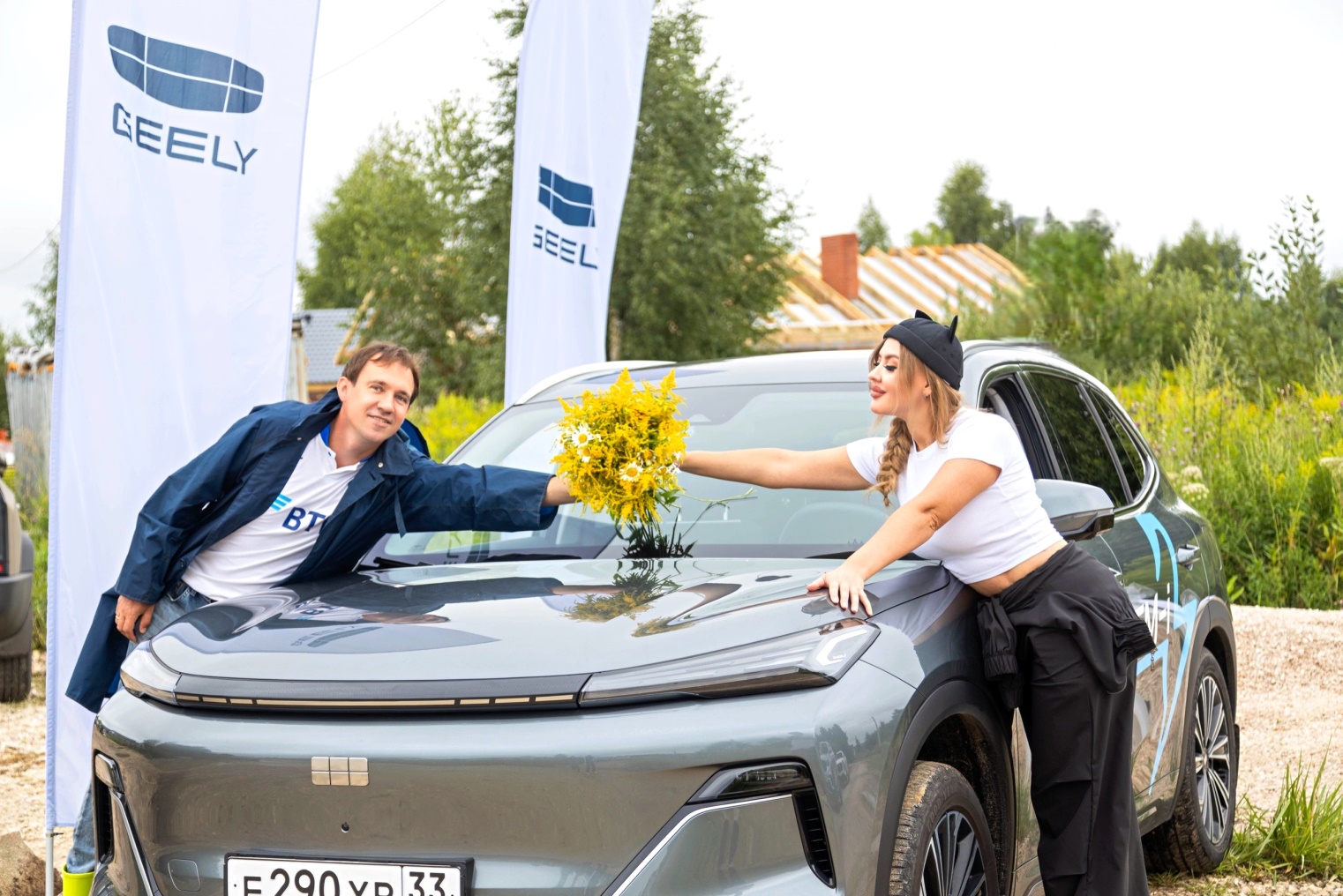 GEELY Техцентр Гранд на выставке загородных домов у строительной компании «Эколайф»